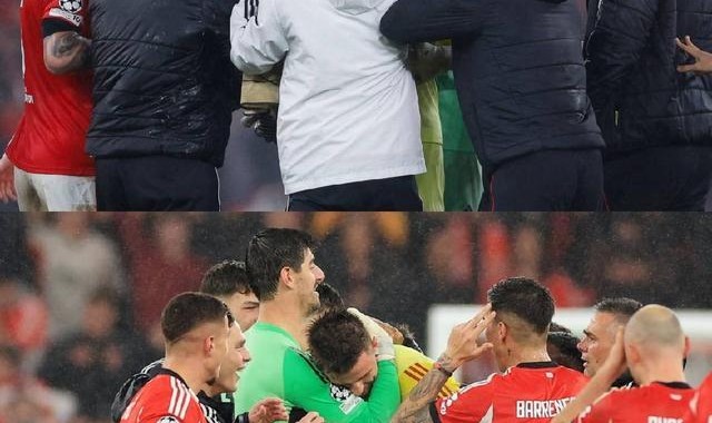 开云APP-赢得对手尊重，库尔图瓦赛后向特鲁宾拥抱致意